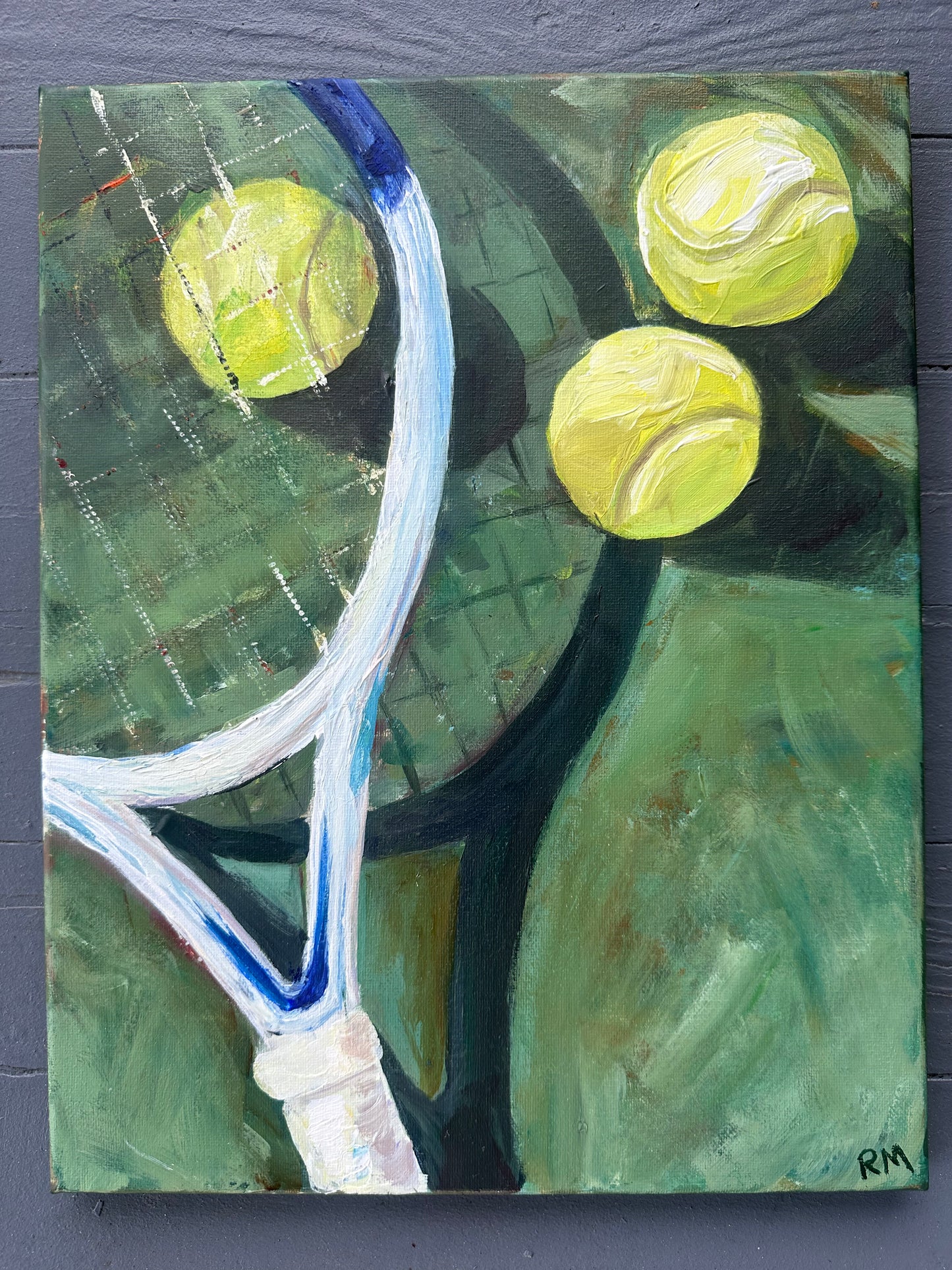 Tennis Painting Commission