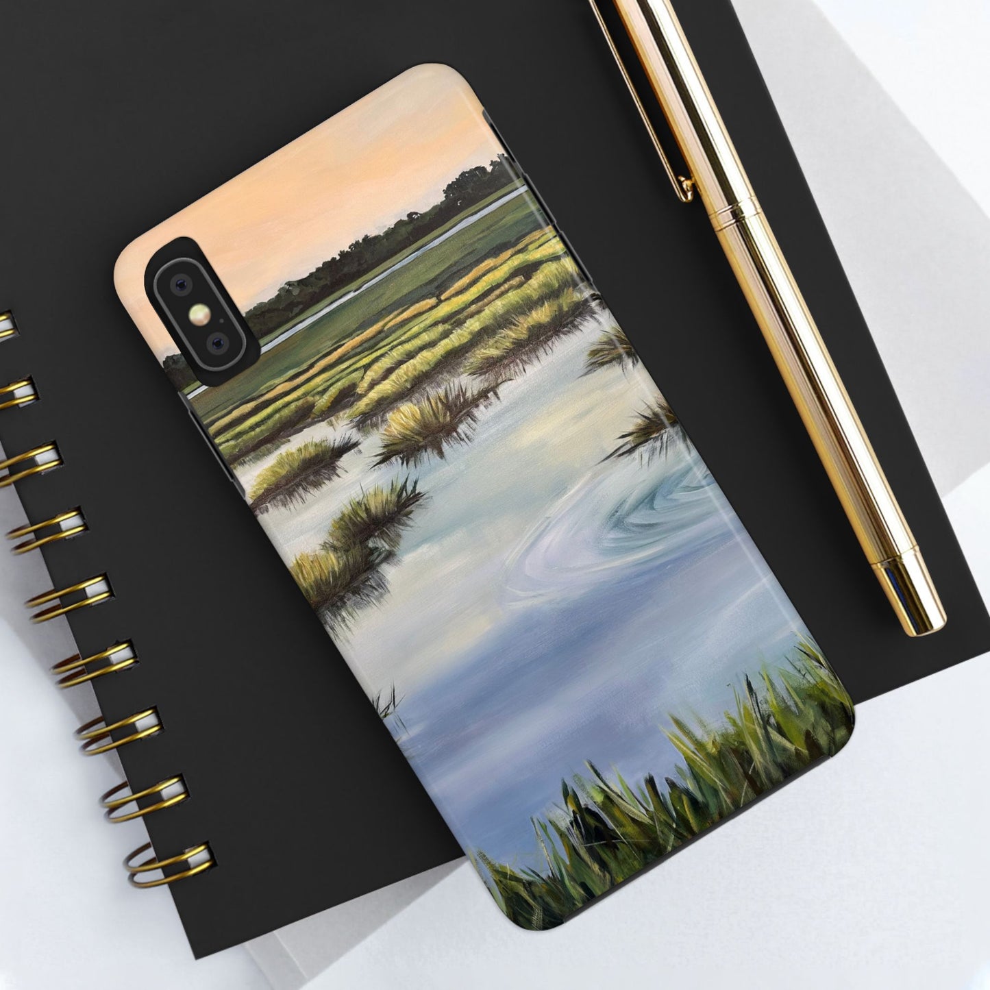 Nature-Inspired Tough Phone Cases with Serene Marshland Design, Durable Outdoor Gear, Eco-Friendly Gift, Landscape Art Cover, Nature [...]