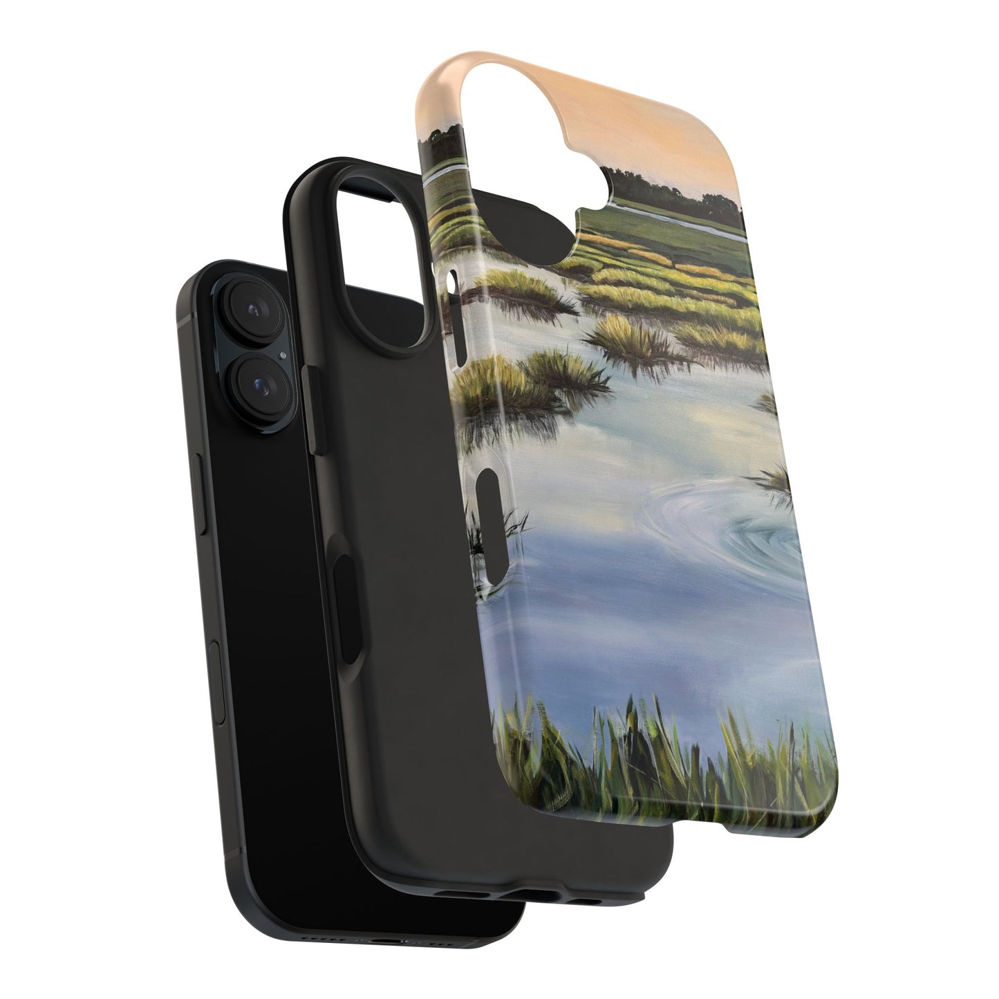 Nature-Inspired Tough Phone Cases with Serene Marshland Design, Durable Outdoor Gear, Eco-Friendly Gift, Landscape Art Cover, Nature [...]