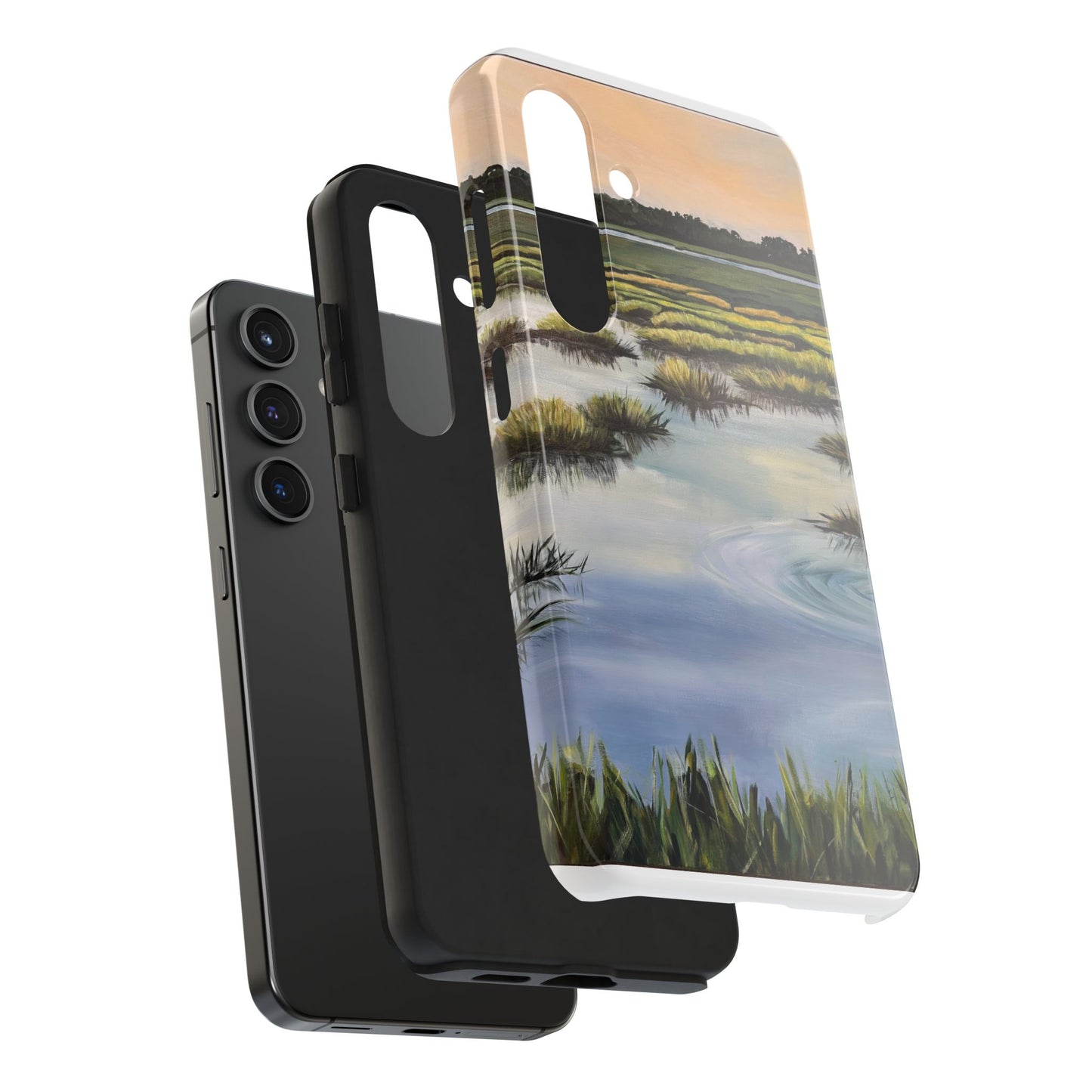 Nature-Inspired Tough Phone Cases with Serene Marshland Design, Durable Outdoor Gear, Eco-Friendly Gift, Landscape Art Cover, Nature [...]