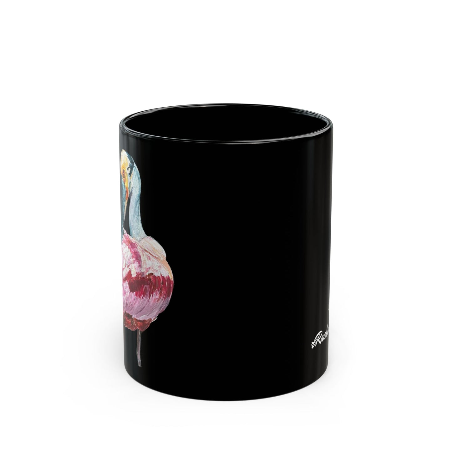 Elegant Roseate Spoonbill Mug - Perfect Gift for Bird Lovers, Nature Enthusiasts, Coffee and Tea Drinkers, Thanksgiving, Birthday