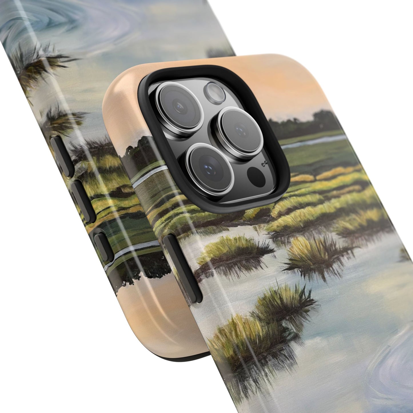 Nature-Inspired Tough Phone Cases with Serene Marshland Design, Durable Outdoor Gear, Eco-Friendly Gift, Landscape Art Cover, Nature [...]