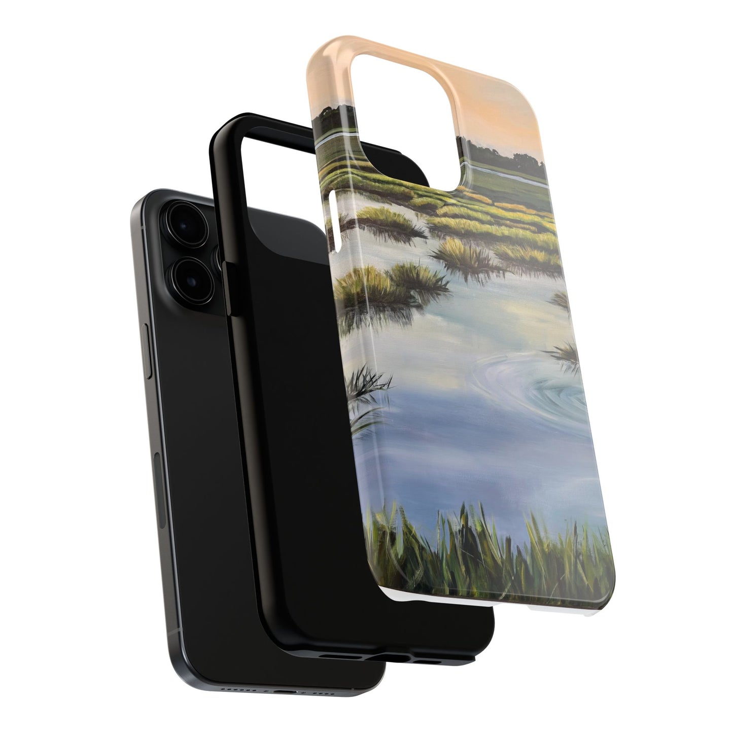 Nature-Inspired Tough Phone Cases with Serene Marshland Design, Durable Outdoor Gear, Eco-Friendly Gift, Landscape Art Cover, Nature [...]