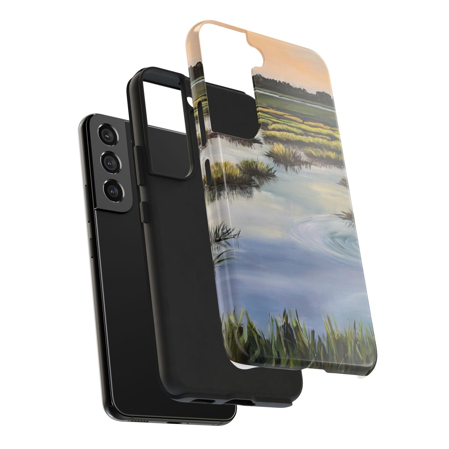 Nature-Inspired Tough Phone Cases with Serene Marshland Design, Durable Outdoor Gear, Eco-Friendly Gift, Landscape Art Cover, Nature [...]
