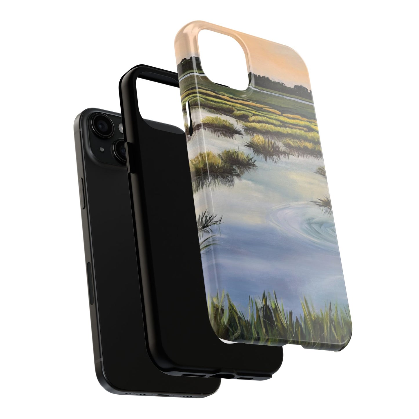 Nature-Inspired Tough Phone Cases with Serene Marshland Design, Durable Outdoor Gear, Eco-Friendly Gift, Landscape Art Cover, Nature [...]