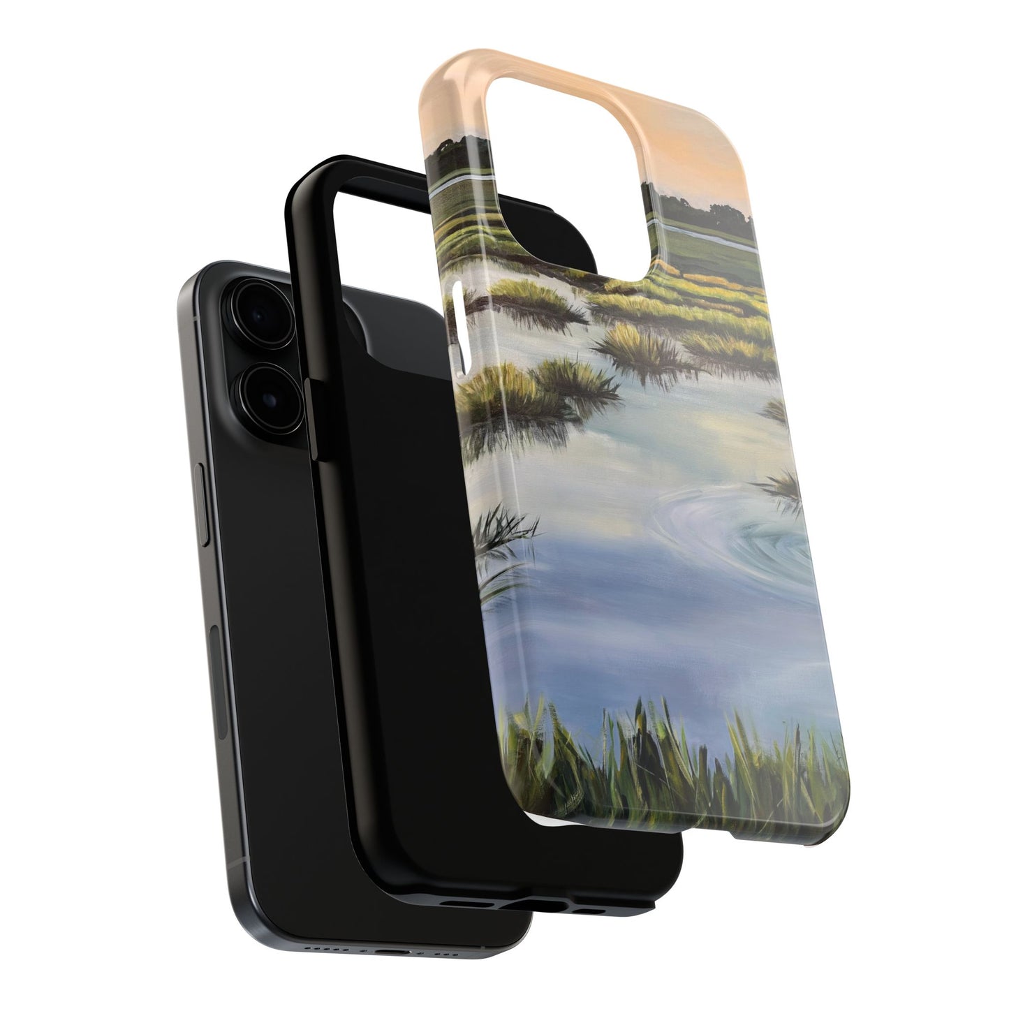 Nature-Inspired Tough Phone Cases with Serene Marshland Design, Durable Outdoor Gear, Eco-Friendly Gift, Landscape Art Cover, Nature [...]