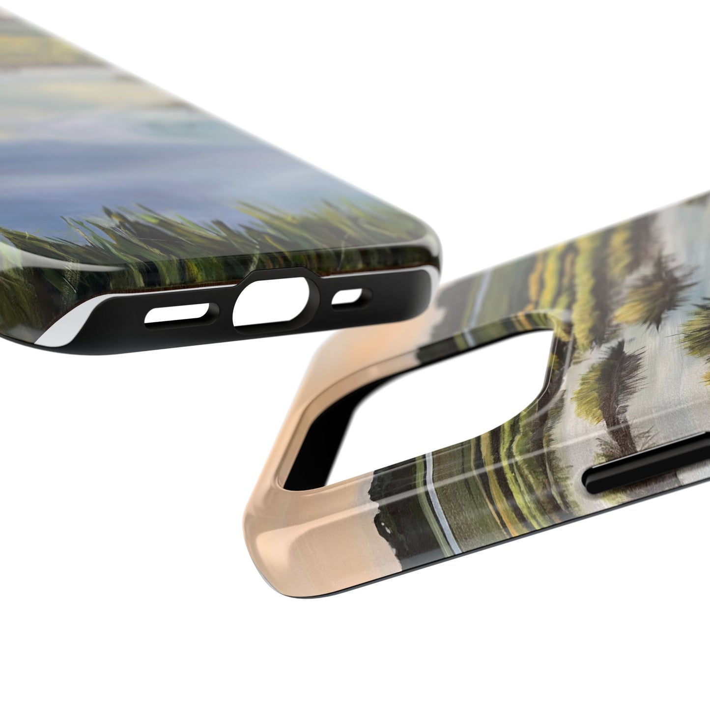 Nature-Inspired Tough Phone Cases with Serene Marshland Design, Durable Outdoor Gear, Eco-Friendly Gift, Landscape Art Cover, Nature [...]