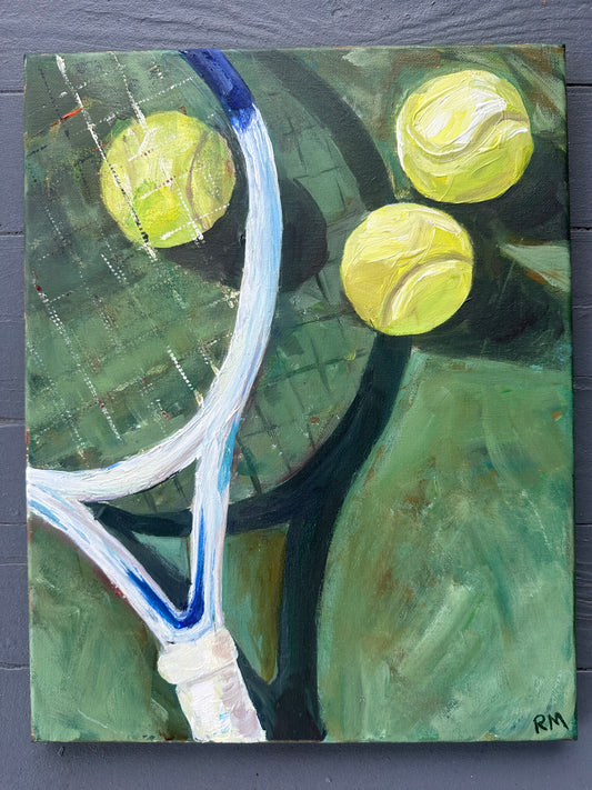 Tennis Painting Commission