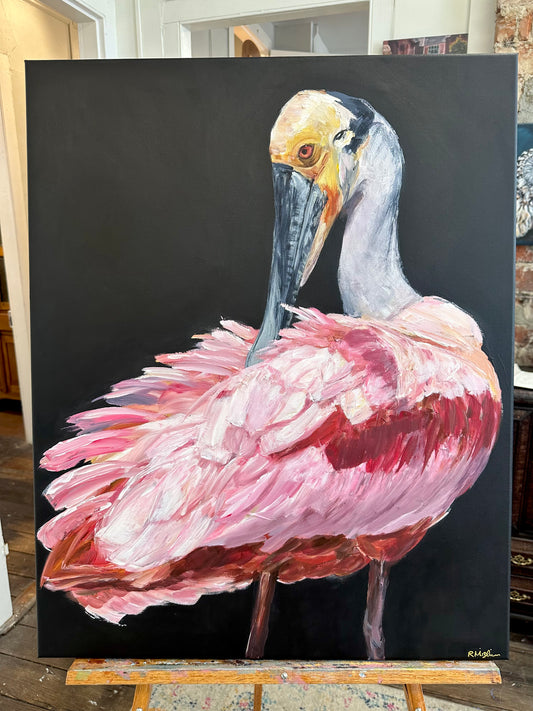 Roseate Spoonbill -SOLD