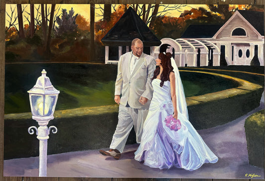 Wedding Painting Commission 2